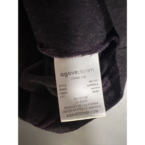 Agave Nectar Top Women’s Small Purple short sleeve Oversized Sweatshirt - Picture 3 of 9